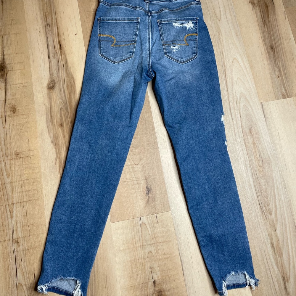American Eagle Dark Denim Skinny Jeans Stretch